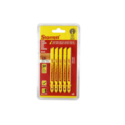 Lames pour scie sauteuse Starrett BU38; 5 unités