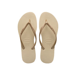 Havaianas Slim Femelle 37 - 38 Or rose