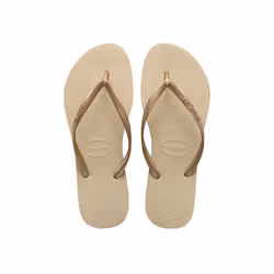 Havaianas Slim, Femelle, Adulte, Tongs, Or rose, 41 - 42, EUE
