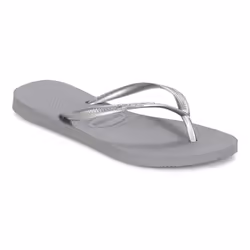 tong havaianas h slim pour femme Gris