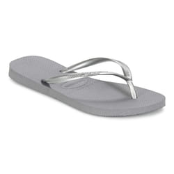 tong havaianas h slim pour femme Gris