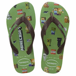 Tong Enfant Havaianas Minecraft