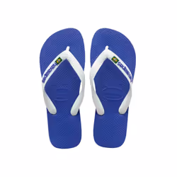 Havaianas Brasil Logo, Femelle, Adulte, Tongs, Bleu, 39 - 40, EUE