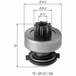 Roue libre, démarreur MAGNETI MARELLI 940113020192