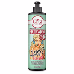 Gota Dourada Matting 3D, Blonde, Pearl, 300 ml, unisexe, Tous types de cheveux, Bouteille