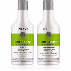 Tout le nécessaire pour de beaux cheveux en un seul produit. Le coffret cosmétique INOAR CicatriFios ne contient pas un, mais ...