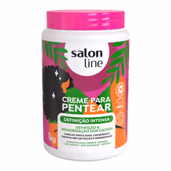 Salon Line Creme Para Pentear Definição Intensa Femmes