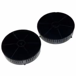 Lot de 2 filtres charbon type T57 ou CHF57 pour hotte aspirante WHIRLPOOL, ARISTON HOTPOINT, ELICA, ELECTROLUX, BAUKNECHT, IN ...