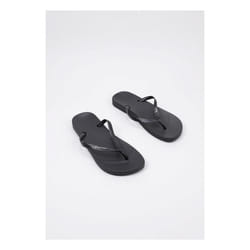 Sandales Tan Synthétique Noir
