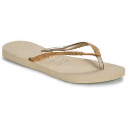 Havaianas modèle Slim Glitter Ii Marron