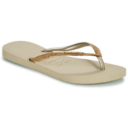 Havaianas modèle Slim Glitter Ii Marron