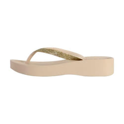 Tong Compensées à Enfiler Ipanema Mesh Chic Plat