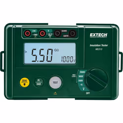 enquête CAT III 600 V Tension d'essai jusqu'à 1000 V/DC Fonction de mesure V/AC description Cet appareil mesure les résistanc ...
