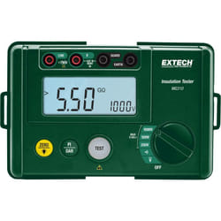 Extech - Appareil de mesure de l'isolation MG310 250 v, 500 v, 1000 v 5.5 gω W090501