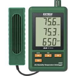 Extech - Enregistreur de données multifonction SD800 Valeur de mesure température, CO2, humidité de l'air 0 à 50 °c 10 à 90 % hr Q52456