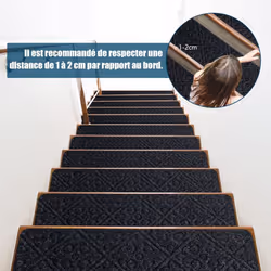 Description générale Les marchettes d'escalier sont conçues pour garantir la sécurité de toute votre famille, y compris les e ...