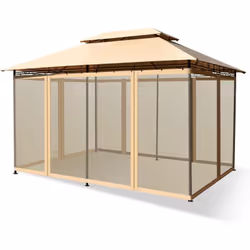 Description générale Notre gazebo créera un lieu extérieur abrité pour que vous puissiez vous réunir avec votre famille ou vo ...