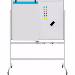 À propos de cet article : 【Tableau Blanc de Taille Parfaite : 】Ce tableau blanc roulant avec un design double face offre beau ...