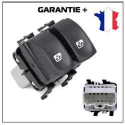 Bouton Lève vitre Avant gauche Renault Clio 3 Modus Twingo 2 8200356519