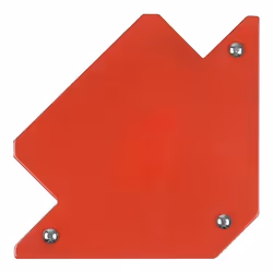 Equerre magnétique avec aimant puissant permettant de soulever jusqu'à 12 kg d'acier lisse. Angle 45°/90°/135°.