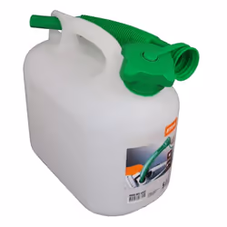 STIHL Bidon d'essence transparent 5L 00008810202 Le bidon d'essence Stihl convient aux outils électriques. Couleur: transpare ...