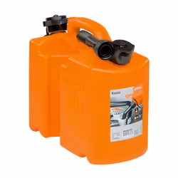 Description générale Le bidon combiné STIHL est un conteneur de qualité, conçu pour le transport pratique de 5 litres de carb ...