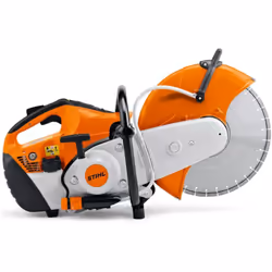 Description générale La découpeuse à disque STIHL TS 500i est conçue pour le génie civil et la construction de routes. Elle s ...