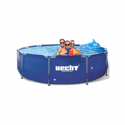 Hecht 3690 BLUESEA Grande Piscine tubulaire hors sol ronde 360x76cm (diamètre X profondeur) 6125L de haute qualité Le plaisir ...