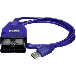enquête Fiche standard OBD 2 16 pôles sur fiche USB Prend en charge les protocoles ISO9141 et KWP2000 Tous les protocoles spé ...