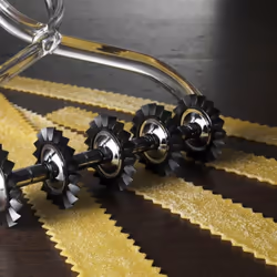 Marcato Pastabike Noir, Transparent Polycarbonate Machine à lasagnes - Vue supplémentaire 4