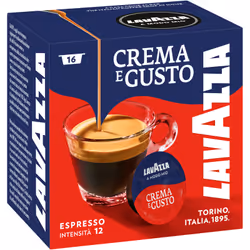 Lavazza A Modo Mio Crema e Gusto, Capsule de café, Espresso, Café moyennement torréfié, A Modo Mio, Arabica, Robusta, A Modo  ...