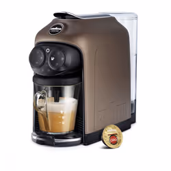 Lavazza Deséa, Cafetière à dosette, 1,1 L, Capsule de café, 1500 W, Marron