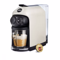 Lavazza Deséa, Cafetière à dosette, 1,1 L, Capsule de café, 1500 W, Blanc