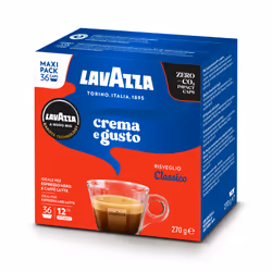 Lavazza A Modo Mio Crema e Gusto, Capsule de café, Espresso, Café moyennement torréfié, A Modo Mio, 36 tasses, 12/13