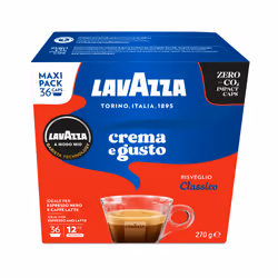 Lavazza A Modo Mio Crema e Gusto Capsule de café Café moyennement torréfié 36 pièce(s)
