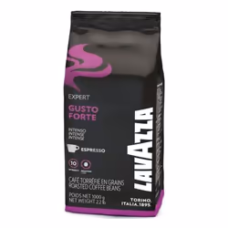 Lavazza Gusto Forte, 1 kg, Américain, Cappucino, Café, Espresso, Café fortement torréfié