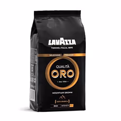 Lavazza Qualità Oro Mountain Grown 1kg, 1 kg, Café, Café moyennement torréfié, Sac