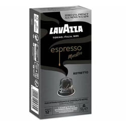 100 Capsules Aluminium RISTRETTO compatibles Nespresso® 10x10 - LAVAZZA