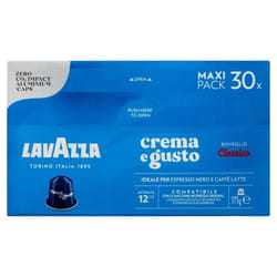 Lavazza Crema e Gusto Capsule de café Café moyennement torréfié 30 pièce(s)