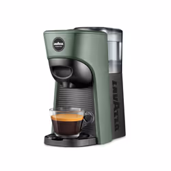 Lavazza LM 840 Tiny Eco, Cafetière à dosette, 0,6 L, Capsule de café, 1450 W, Noir, Vert