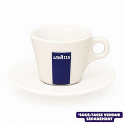 Tasses Lavazza Cappuccino 160 ml - Lot de 6 Tasses en Porcelaine Sans Sous-Tasses