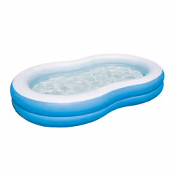 Bestway PISCINE FAMILIALE LE GRAND LAGON 2.62m x 1.57m x 46cm, 544 L, Vinyl, Bleu