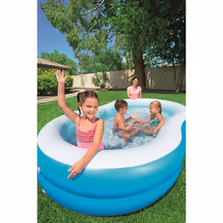 Bestway PISCINE FAMILIALE LE GRAND LAGON 2.62m x 1.57m x 46cm - Vue supplémentaire 11