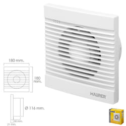 Maurer - Exhaust smoke bath ø120mm