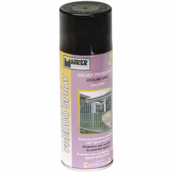 Spray Maurer Zinc. - Flacon 400 ml. - Spray galvanisé froid qui peut être utilisé pour tout type de matériel en fer en tant q ...