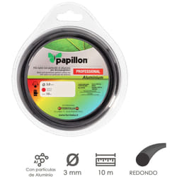 Hilo Nylon / Aluminio Redondo Professional ø 3,0 mm. Rollo 10 metros
