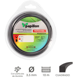 Papillon - Hilo Nylon / Aluminio Cuadrado Professional ø 3,5 mm. Rollo 10 metros