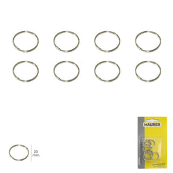 Maurer - Porte-clés Anneau ø 20 mm (Blister 8 pièces)