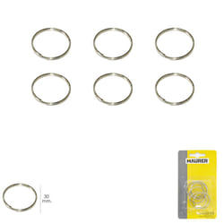 Maurer - Porte-clés Anneau ø 30 mm (Blister 6 pièces)