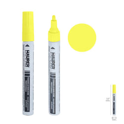 Maurer - Stylo Marqueur Travail Professionnel Peinture Permanente Jaune